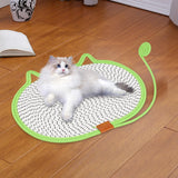 Cat Scratching Pad Rug Couch Claw Home Toy Indoor Cats Cat Scratcher Mat Toy Green 60x40cm