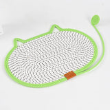 Cat Scratching Pad Rug Couch Claw Home Toy Indoor Cats Cat Scratcher Mat Toy Green 60x40cm