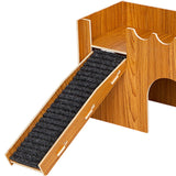 Maxbell Hamster House Wooden Guinea Pig Castle for Other Small Animals Mouse Lemming