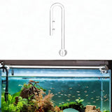 Aquarium Lily Pipe Easy Installation Tubing for Aquarium Planted Tank Inflow 13mm