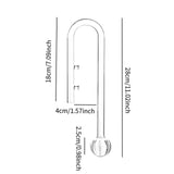 Aquarium Lily Pipe Easy Installation Tubing for Aquarium Planted Tank Inflow 13mm