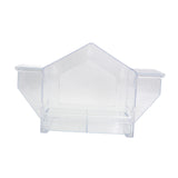 Window Bird Feeder for Birding Acrylic Birdfeeder for Backyard Patio Outside