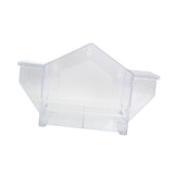 Window Bird Feeder for Birding Acrylic Birdfeeder for Backyard Patio Outside