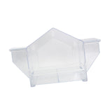 Window Bird Feeder for Birding Acrylic Birdfeeder for Backyard Patio Outside