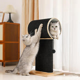 Cat Scratching Post with Tunnel Bed Pet House for Indoor Cats Grinding Claws