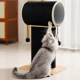 Cat Scratching Post with Tunnel Bed Pet House for Indoor Cats Grinding Claws