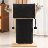 Cat Scratching Post with Tunnel Bed Pet House for Indoor Cats Grinding Claws