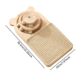 Cat Scratcher Versatile Cat Scratcher Pad for Playing Grinding Claw Exercise Wood