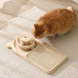Cat Scratcher Versatile Cat Scratcher Pad for Playing Grinding Claw Exercise Wood