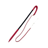 Dog Training Whip Pet Obedience Correction Tool for Teasing Agility Training Black Red