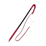 Dog Training Whip Pet Obedience Correction Tool for Teasing Agility Training Black Red