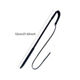 Dog Training Whip Pet Obedience Correction Tool for Teasing Agility Training Black