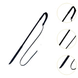 Dog Training Whip Pet Obedience Correction Tool for Teasing Agility Training Black