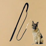 Dog Training Whip Pet Obedience Correction Tool for Teasing Agility Training Black