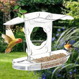 Maxbell Bird Feeder Gifts Easy Use Versatile Accessories for Outside Garden Outdoors