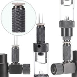 Maxbell Aquarium Hose Adapter M10 for 4x6mm CO2 Airline Tubing Tubing Pipe Connector Female
