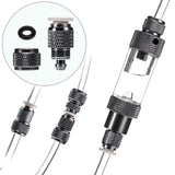 Maxbell Aquarium Hose Adapter M10 for 4x6mm CO2 Airline Tubing Tubing Pipe Connector Male Type A