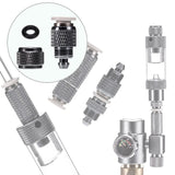 Maxbell Aquarium Hose Adapter M10 for 4x6mm CO2 Airline Tubing Tubing Pipe Connector Male Type A