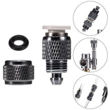 Maxbell Aquarium Hose Adapter M10 for 4x6mm CO2 Airline Tubing Tubing Pipe Connector Male Type A
