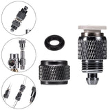 Maxbell Aquarium Hose Adapter M10 for 4x6mm CO2 Airline Tubing Tubing Pipe Connector Male Type A