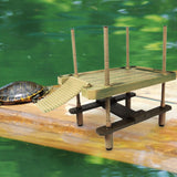 Maxbell Turtle Basking Platform Ornament Decorative for Terrariums  Salamanders