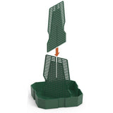 Maxbell Bearded Dragon Feeder Chameleon Feeding Station for Frog Lizard Climbing Pet Green