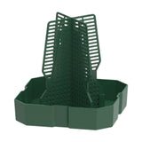 Maxbell Bearded Dragon Feeder Chameleon Feeding Station for Frog Lizard Climbing Pet Green