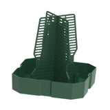 Maxbell Bearded Dragon Feeder Chameleon Feeding Station for Frog Lizard Climbing Pet Green