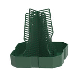 Maxbell Bearded Dragon Feeder Chameleon Feeding Station for Frog Lizard Climbing Pet Green