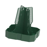 Maxbell Bearded Dragon Feeder Chameleon Feeding Station for Frog Lizard Climbing Pet Green