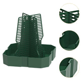 Maxbell Bearded Dragon Feeder Chameleon Feeding Station for Frog Lizard Climbing Pet Green