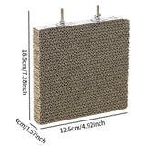 Maxbell Bird Perch Stand Platform Bird Perch Stand Toy for Lovebirds Birds Cockatiel M