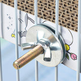 Maxbell Bird Perch Stand Platform Bird Perch Stand Toy for Lovebirds Birds Cockatiel M