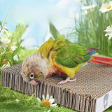 Maxbell Bird Perch Stand Platform Bird Perch Stand Toy for Lovebirds Birds Cockatiel M