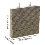 Maxbell Bird Perch Stand Platform Bird Perch Stand Toy for Lovebirds Birds Cockatiel S