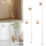 Maxbell Scratching Post for Kitten Cats Home Decor Wall Shelf Resting Cat Tree Towers 150cm