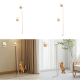 Maxbell Scratching Post for Kitten Cats Home Decor Wall Shelf Resting Cat Tree Towers 150cm