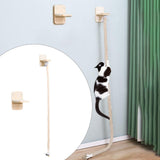 Maxbell Scratching Post for Kitten Cats Home Decor Wall Shelf Resting Cat Tree Towers 150cm