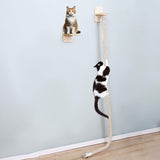 Maxbell Scratching Post for Kitten Cats Home Decor Wall Shelf Resting Cat Tree Towers 200cm