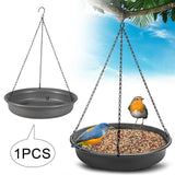 Maxbell Bird Feeder Easy to Clean Sturdy Hanging Bird Bath for Tree Yard Accessories
