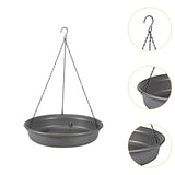 Maxbell Bird Feeder Easy to Clean Sturdy Hanging Bird Bath for Tree Yard Accessories