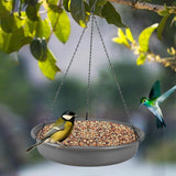 Maxbell Bird Feeder Easy to Clean Sturdy Hanging Bird Bath for Tree Yard Accessories