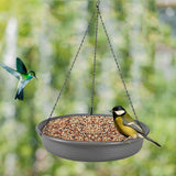 Maxbell Bird Feeder Easy to Clean Sturdy Hanging Bird Bath for Tree Yard Accessories
