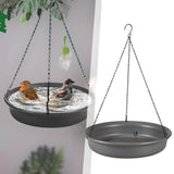 Maxbell Bird Feeder Easy to Clean Sturdy Hanging Bird Bath for Tree Yard Accessories