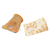 Maxbell Cat Tunnel Bag for Indoor Cats Folded Play Tunnel for Cat Kitten Playing Orange