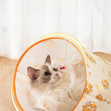 Maxbell Cat Tunnel Bag for Indoor Cats Folded Play Tunnel for Cat Kitten Playing Cat