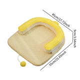 Maxbell Dog Cooling Mat Puppy Sleep Cushion Dog Sleeping Bed for Travel Floor Crates