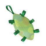 Maxbell Dog Rugby Football Toy Soft Pets Molar Interactive for Game Chasing Exercise Green Luminous