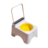 Maxbell Raised Cat Bowl Auto Open Cover Cat Dog Food Feeder Pet Bowl for Indoor Cats PP Bowl