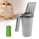 Maxbell Cat Litter Shovel Cat Litter Sifter with Holder for Cats Dogs Daily Cleaning